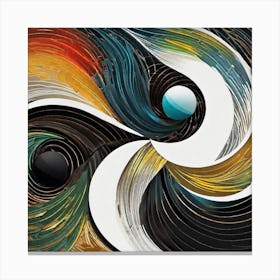 Yin And Yang 1 Canvas Print