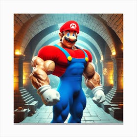 Mario Bros V5 Canvas Print