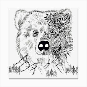 Just Us Bears Canvas Print