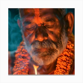 Hindu Guru 2 Canvas Print