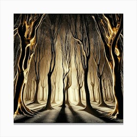 Dark Forest 16 Canvas Print