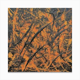 Abstract Painting inspired by Jackson Pollock 3 Canvas Print