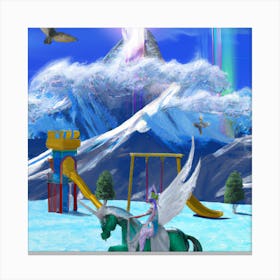 Unicornplayground 007 Canvas Print