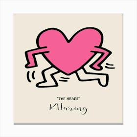 Heart - Klairing Canvas Print