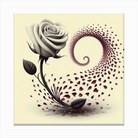 Rose #7 by Cam Views Canvas Print