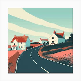 Road To Wiltshire Canvas Print