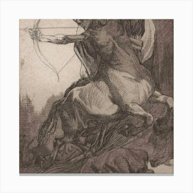 Aphrodite And The Archer Canvas Print