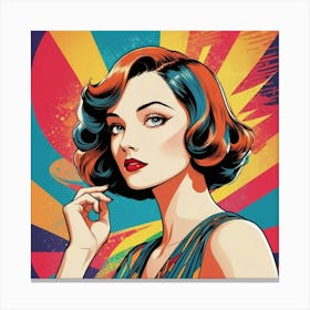 Pop Art 7 Canvas Print