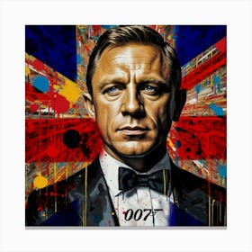 James Bond 3 Canvas Print