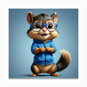 Chipmunk 21 Canvas Print