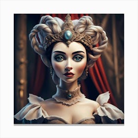 Queen of the Puppet Realm Canvas Print