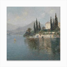 View Of Lake Como Canvas Print