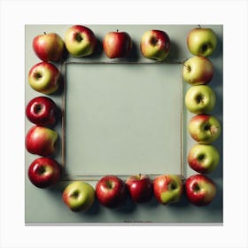 Frame Of Apples 1 Canvas Print