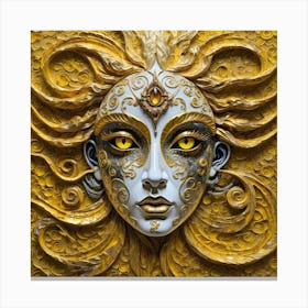 Golden Goddess 1 Canvas Print