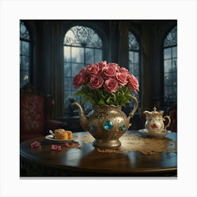 Beauty And The Beast 2 Canvas Print