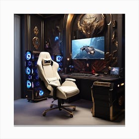 Gaming Room 2 Canvas Print