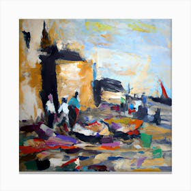 mogador harbor Canvas Print