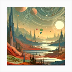 Land Of Fantasy 2 Canvas Print