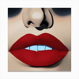 Sexy Lips1 Canvas Print