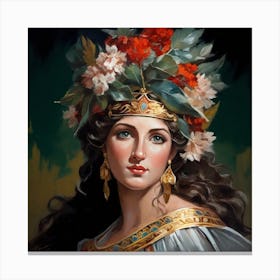 Greek Goddess 28 Canvas Print