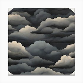 Clouds In The Sky Canvas Print