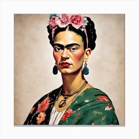 Frida Kahlo Canvas Print