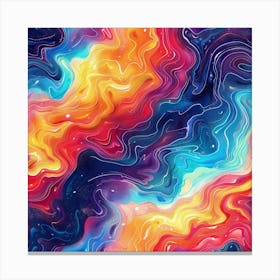 Abstract Aura (5) Canvas Print