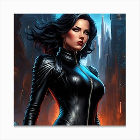 Black Widow Canvas Print