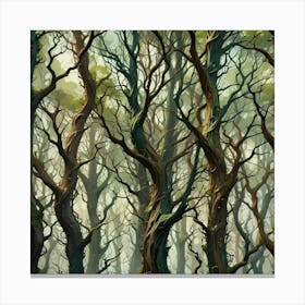 Fantasy Forest Canvas Print