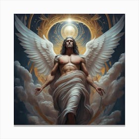 Angel Of The Sky 3 Canvas Print
