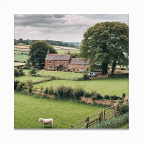 Country House Canvas Print