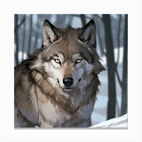 Wolf Canvas Print