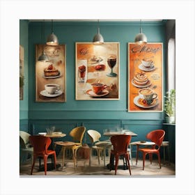 Default Create A Unique Of Cafe Wall Art 3 (1) Canvas Print