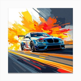 Bmw M3 Gt 1 Canvas Print