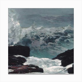 Crashing Waves Canvas Print