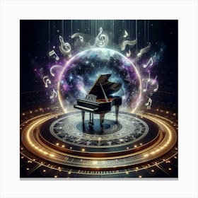 Grand Piano 2 Canvas Print