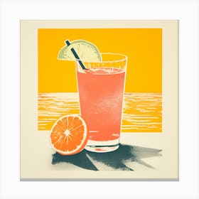 'Pink Lemonade' Canvas Print