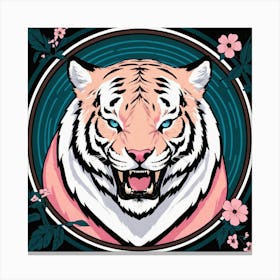 Tiger Head Canvas Print