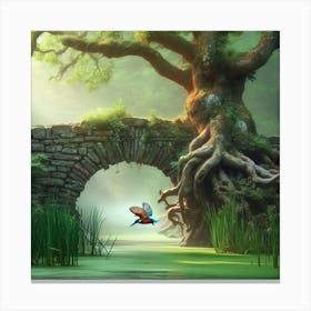 Fairytale Bridge Canvas Print