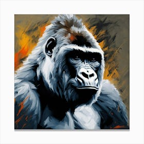 Gorilla Painting 3 Canvas Print