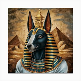 Egyptian king 1 Canvas Print