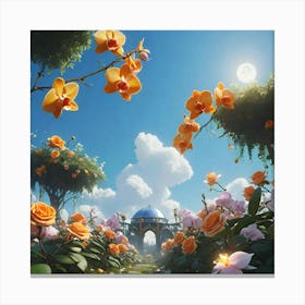 Fairytale Garden Canvas Print