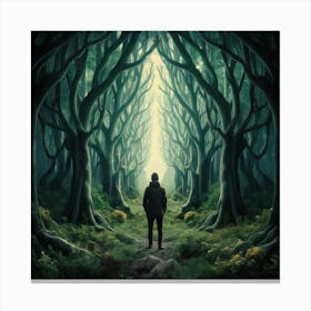 Dark Forest 106 Canvas Print