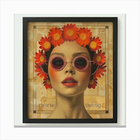 I'M A Flower Girl Canvas Print