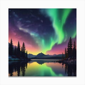 Aurora Borealis 173 Canvas Print