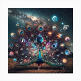 Peacock Canvas Print