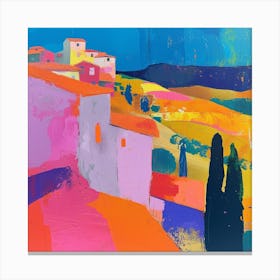 Abstract Travel Collection Italy 2 Canvas Print