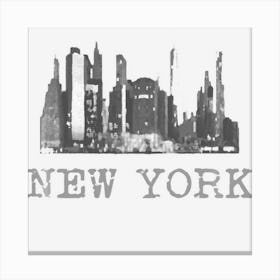 New York City Souvenir Hood Tshirt, New York Canvas Print