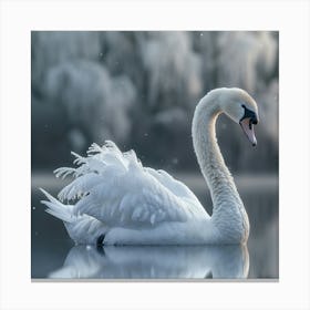 Beautiful Swan 2 Canvas Print