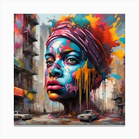 Street Art Canvas Print